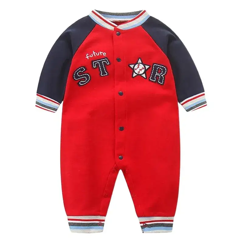 Newborn Baseball Pajamas for Boys Girls