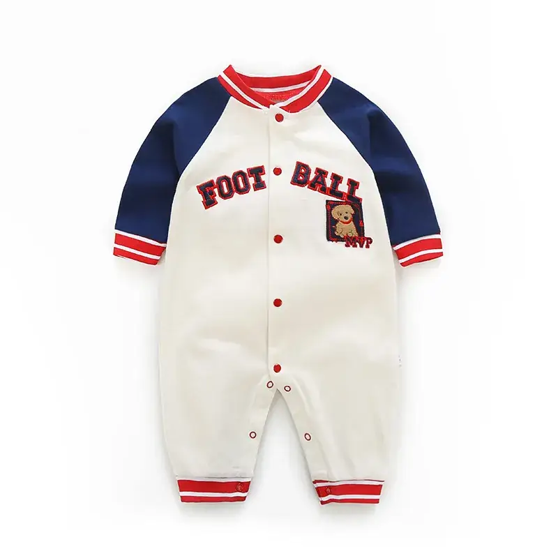 Newborn Baseball Pajamas for Boys Girls - Image 2