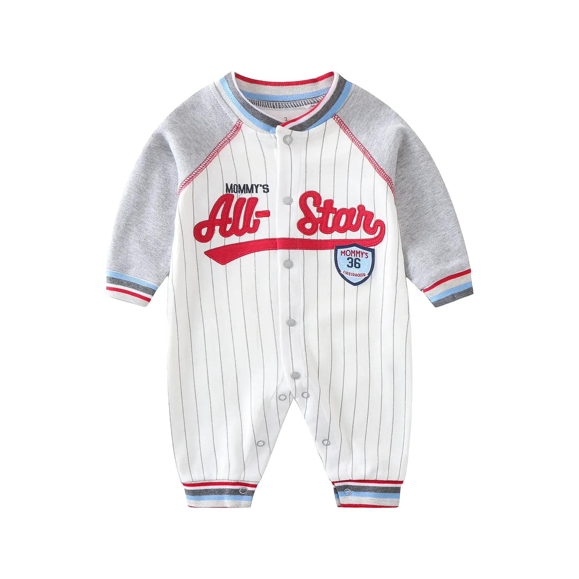 Newborn Baseball Pajamas for Boys Girls - Image 5