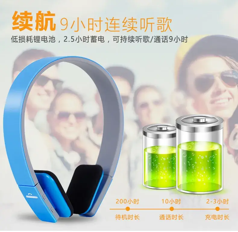 Wireless Bluetooth Headset for Sports Running Fitness — feature 14