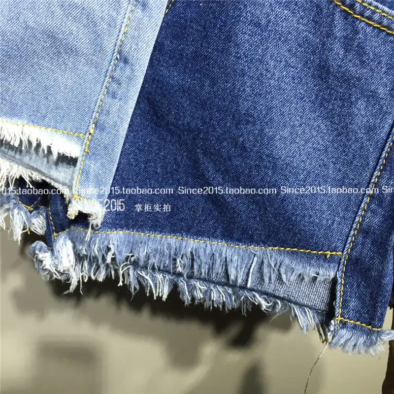 Korean Style High Waist Denim Shorts Women Summer Large — feature 23