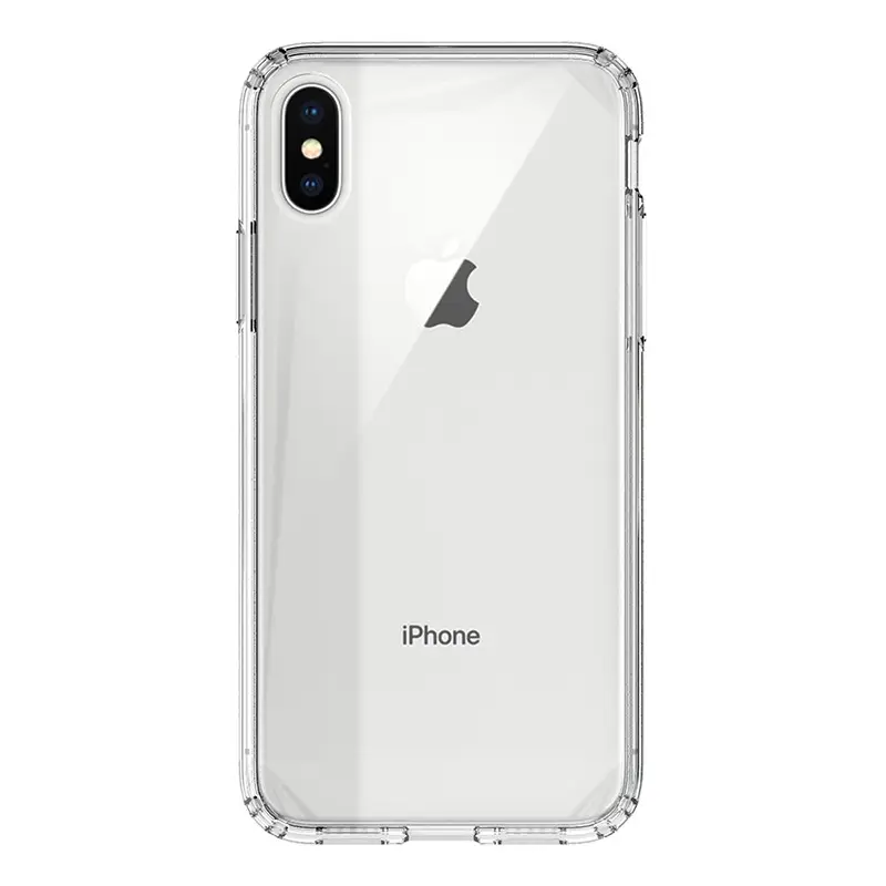 Transparent iPhone Protection Case for XS Max Rose Gold - Image 2