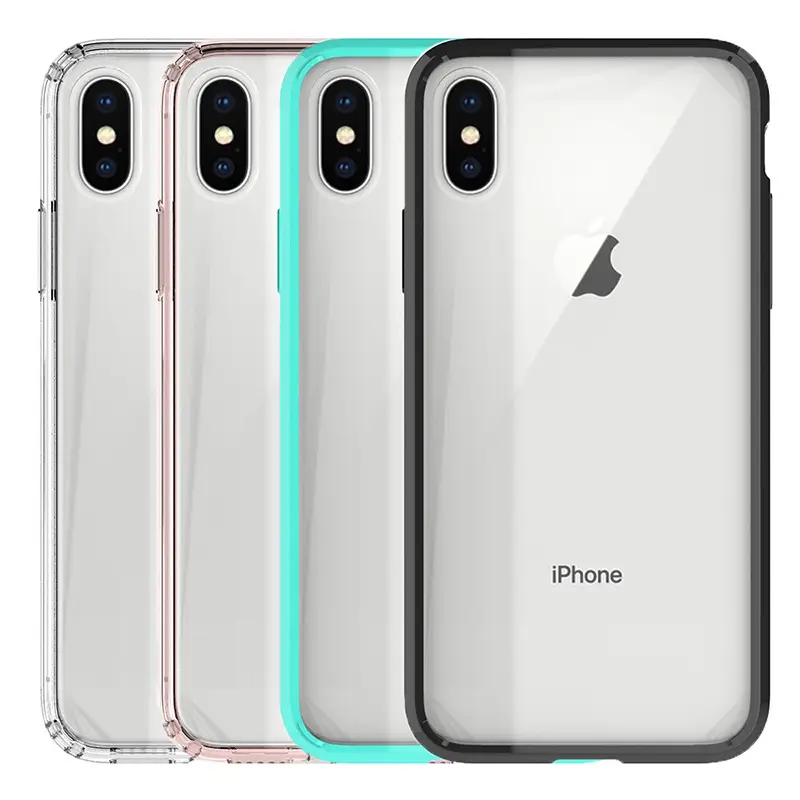 Transparent iPhone Protection Case for XS Max Rose Gold - Image 5
