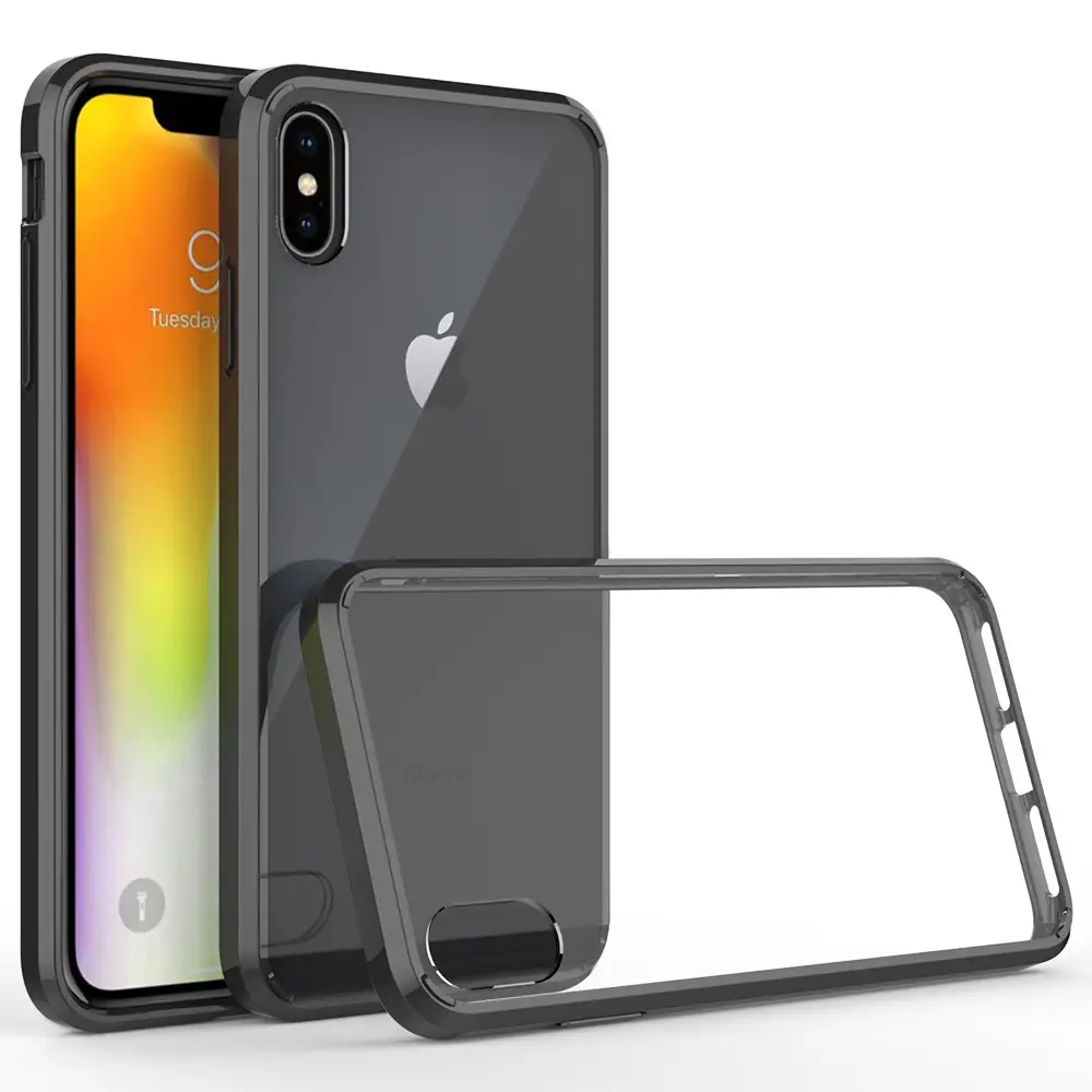 Transparent iPhone Protection Case for XS Max Rose Gold — feature 15