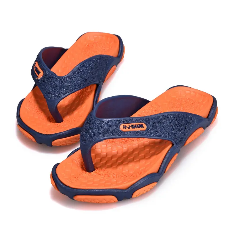 2020 Summer Men Green Beach Flip Flops Large