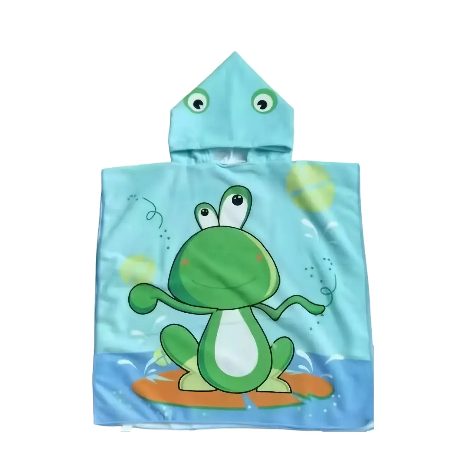 Kids Bath Towel Cape with Treasure Design - Image 31