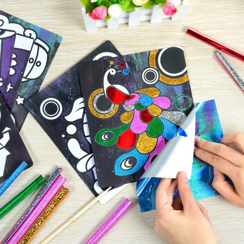 Furong Angel Magic Transfer Stickers for Kids DIY Craft Kit - Image 23
