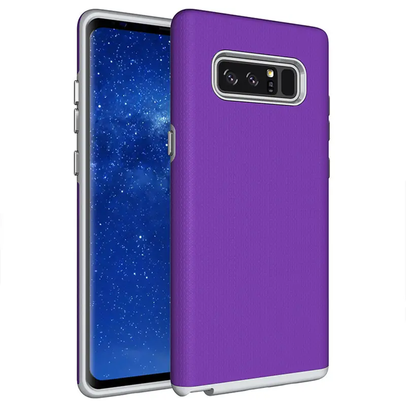 Two-Color Anti-Slip Phone Cover for Samsung S10 Plus