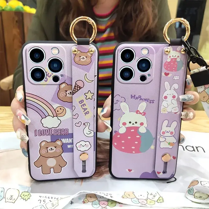 Cute Wristband iPhone Case for OPPO Vivo Huawei - Image 12