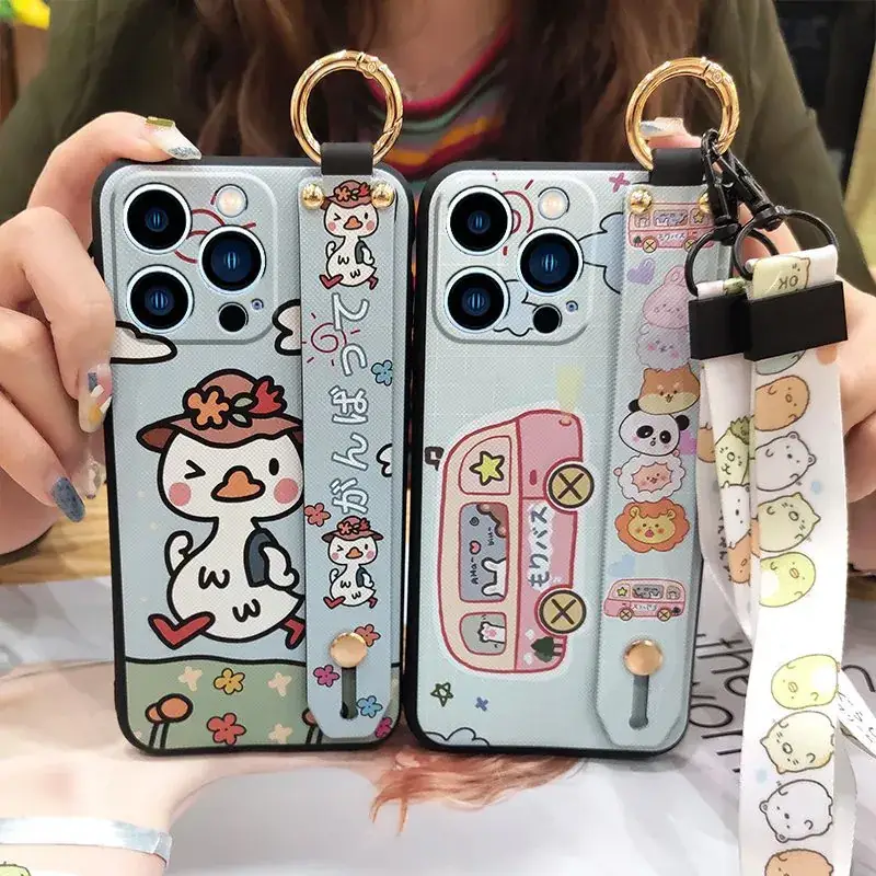 Cute Wristband iPhone Case for OPPO Vivo Huawei - Image 14