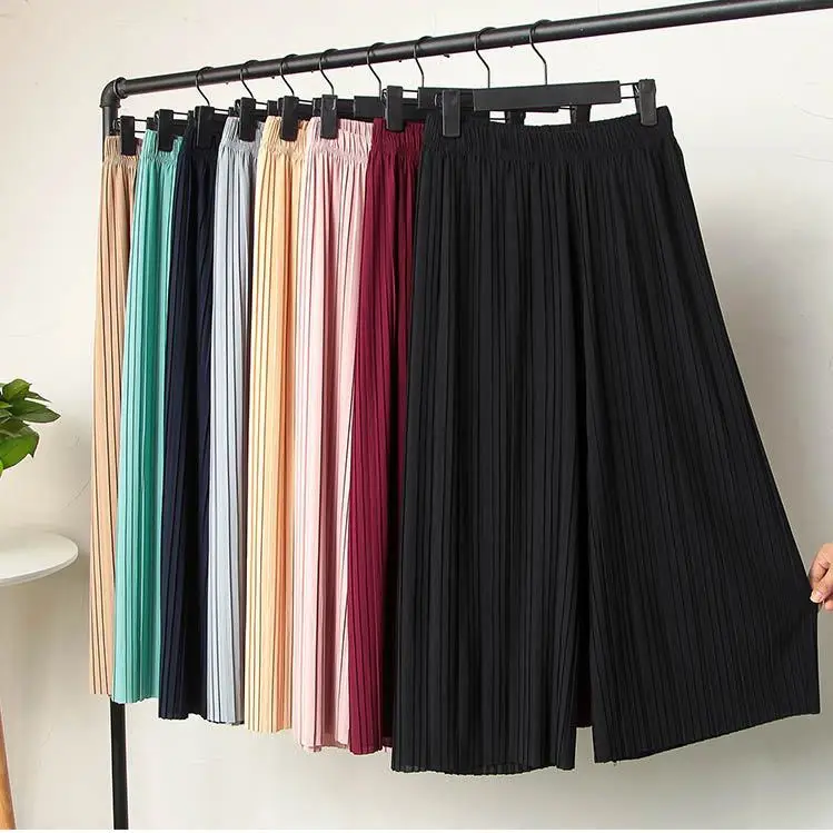 Brown Wide Leg Pants for Women Spring Summer