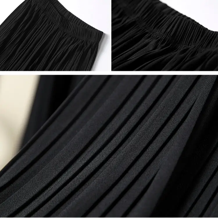 Brown Wide Leg Pants for Women Spring Summer - Image 5
