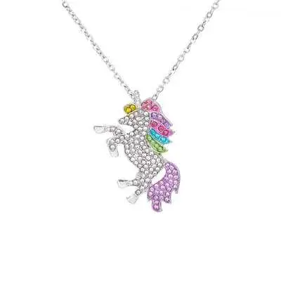 Blue Moon Moon Pendant Necklace for Girls — feature 4
