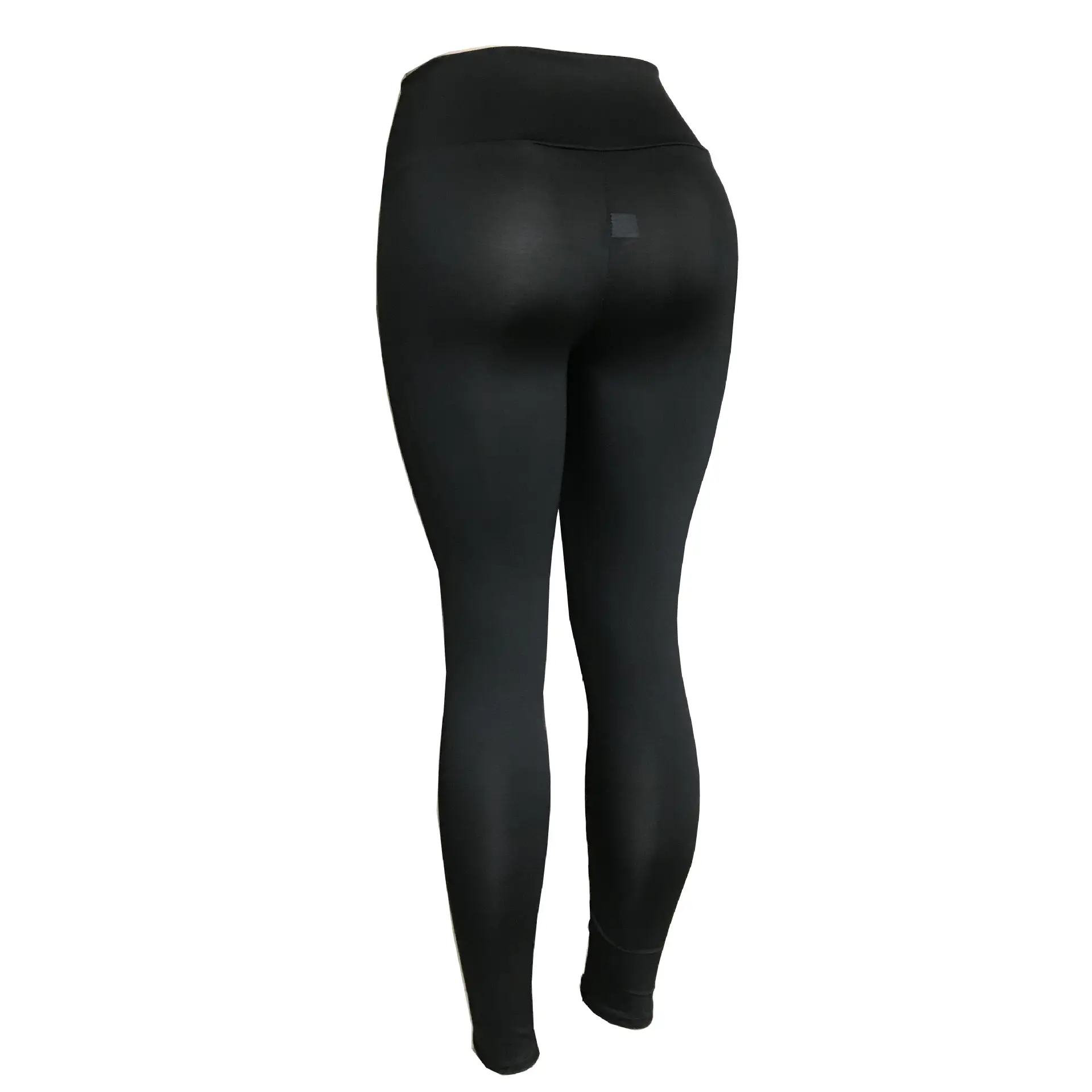Black High Waist Belly Contraction Tightens Leggings L2029 - Image 5