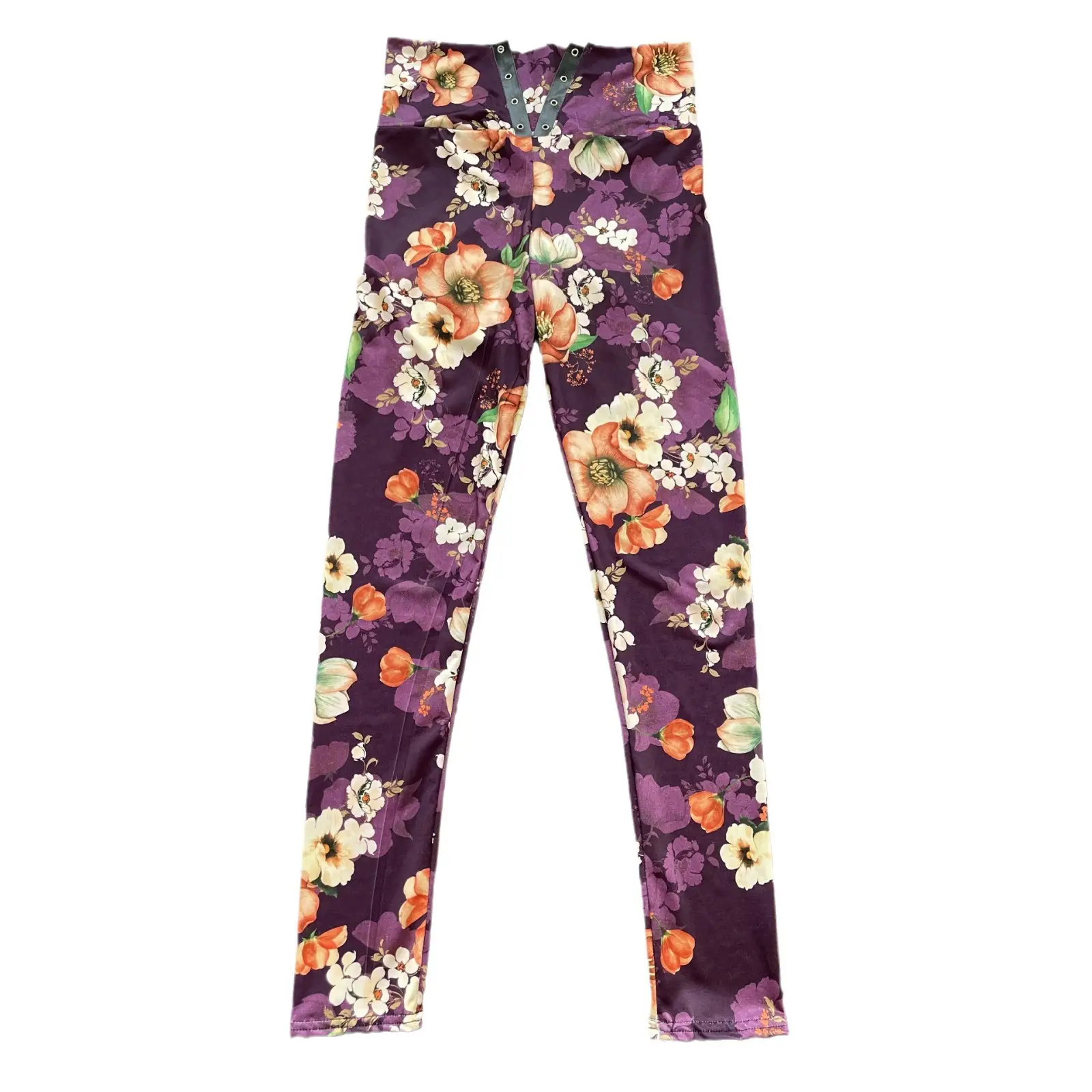 Black High Waist Belly Contraction Tightens Leggings L2029 - Image 3