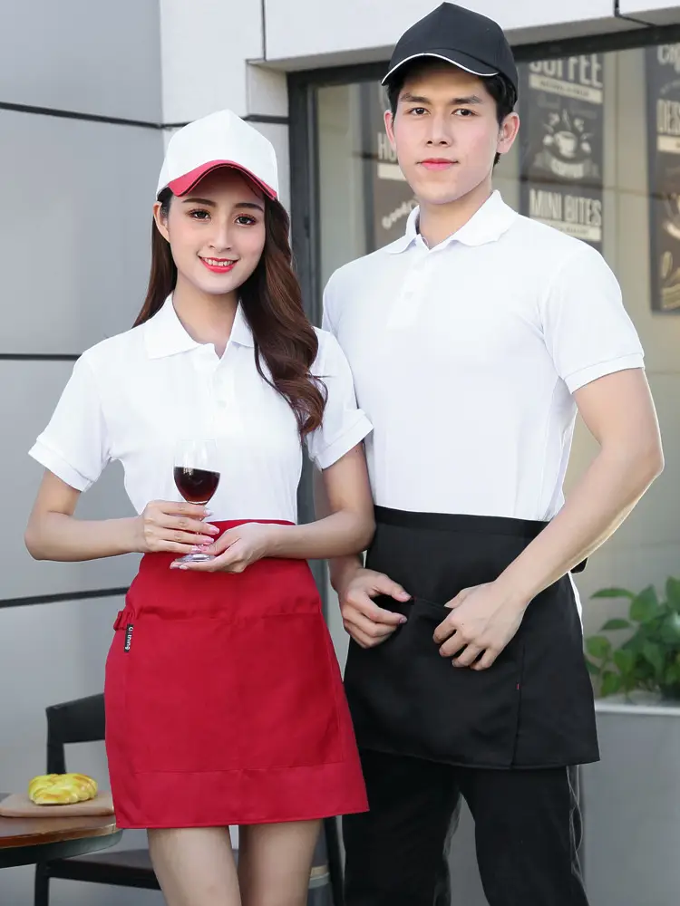 Men Black Polo T-Shirt Short Sleeve Lapel - Image 15