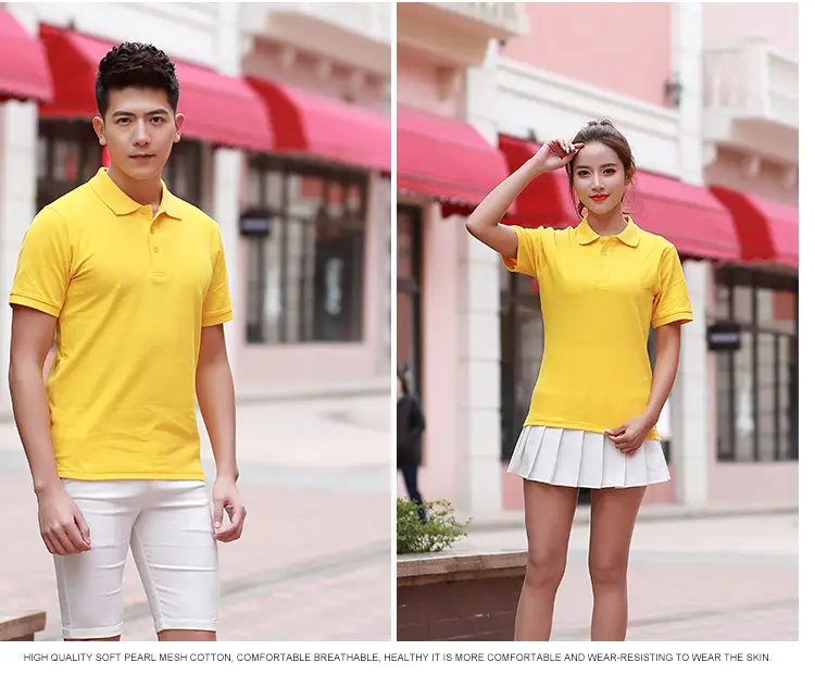 Men Black Polo T-Shirt Short Sleeve Lapel — feature 19