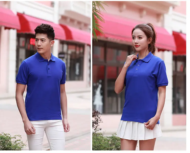 Men Black Polo T-Shirt Short Sleeve Lapel — feature 25