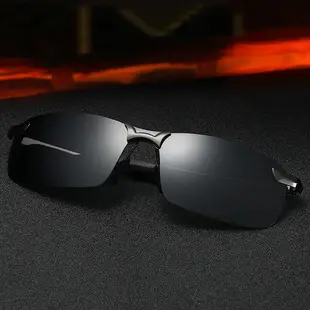 Men Polarized Sunglasses Metal Frame Orange Lens — feature 12