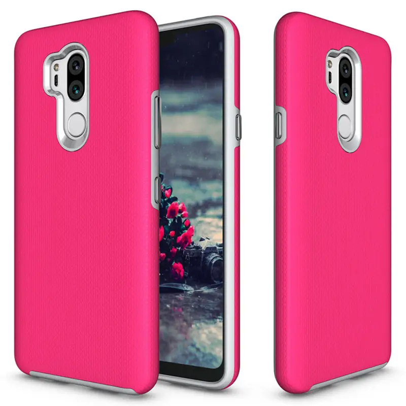Purple Velvet Phone Case Anti-Slip Two-In-One — feature 13