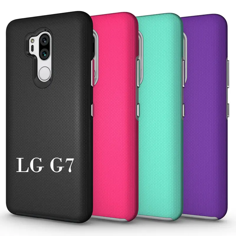 Purple Velvet Phone Case Anti-Slip Two-In-One — feature 3