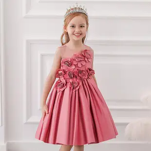 Pink Floral Princess Dress for Girls 2024 — feature 19