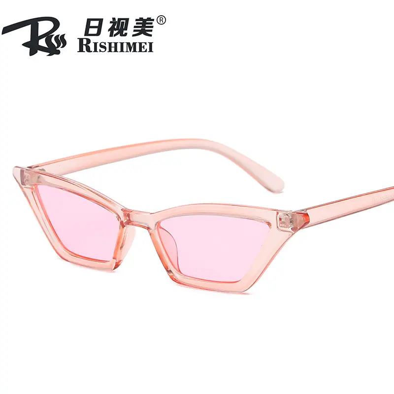 Women Cat Eye Sunglasses with Marine Lens Black