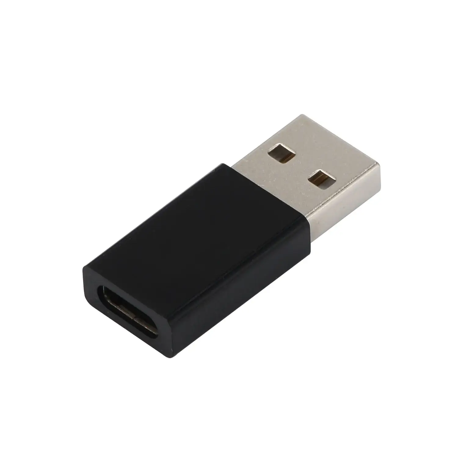 Type-C Female to Male USB Adapter Black White 2.0 - Image 3