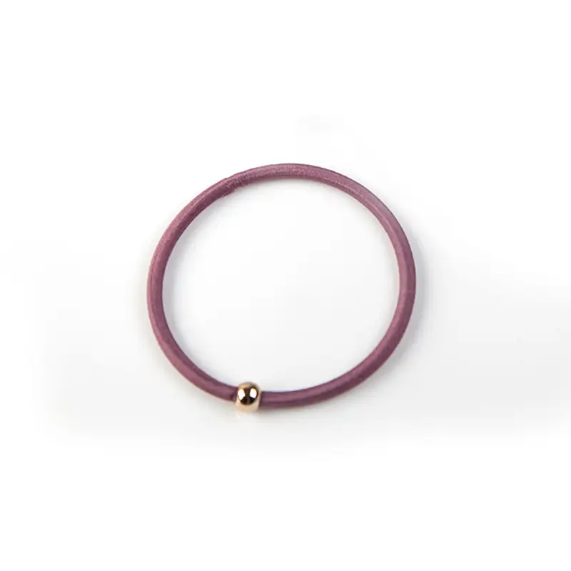 Black Round Bead Hair Band for Women