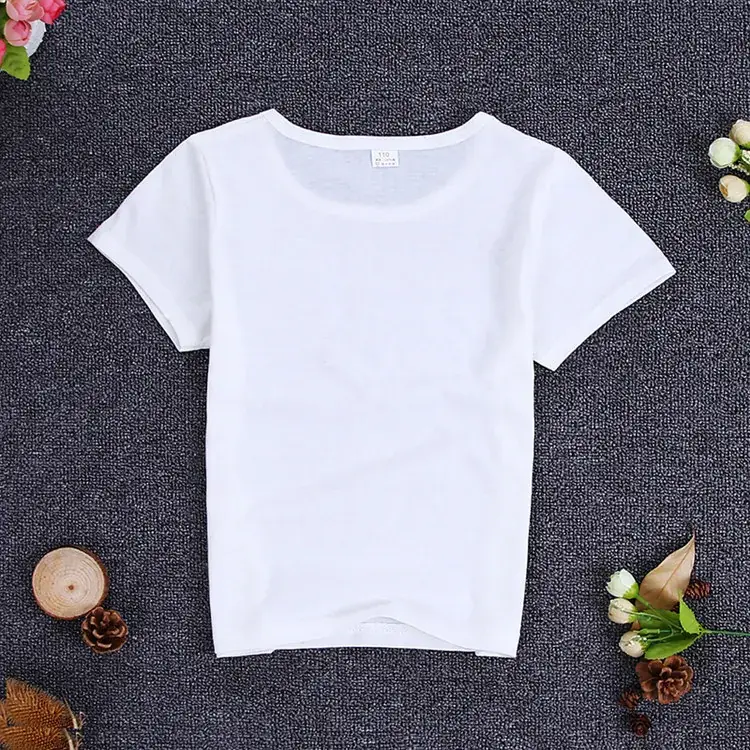 White Cotton Baby T-Shirt Set of 3 for Girls Boys 3 Year Old