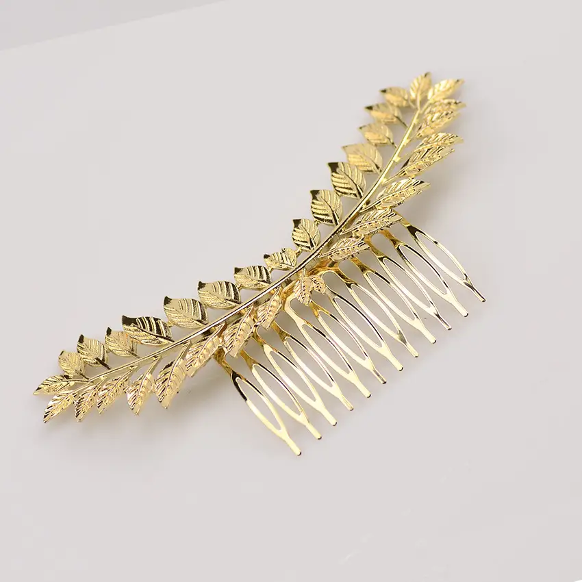 Silver Leaf Hair Accessories for Women Men - Image 8