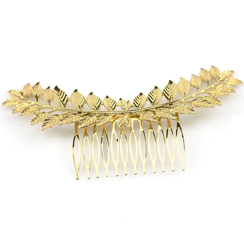 Silver Leaf Hair Accessories for Women Men - Image 9