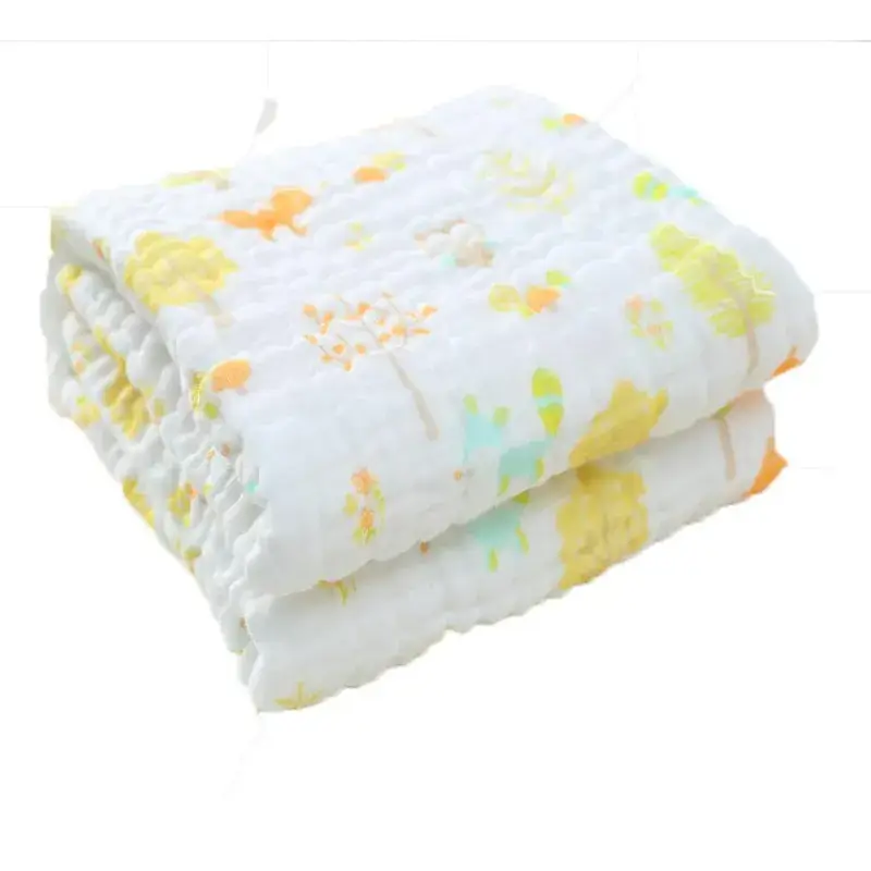 Maternal Infant Bath Towel 6-Layer Cotton Soft Medical Grade - Image 8