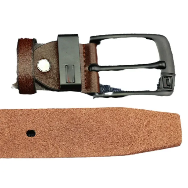 Men's Black Pin Buckle Belt Casual Wear - Image 8