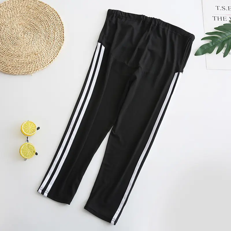 Pregnant Women's Abdominal Leggings Modal Plus Size - Image 6