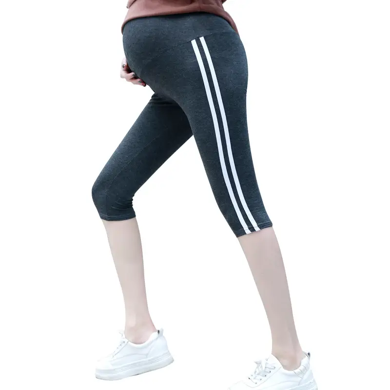 Pregnant Women's Abdominal Leggings Modal Plus Size - Image 3