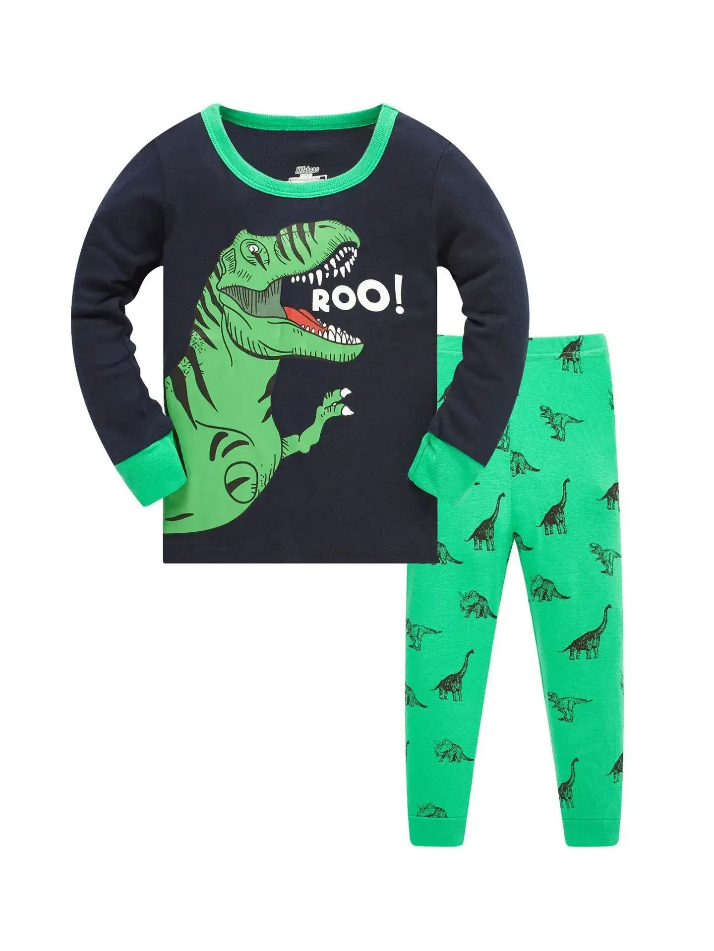 Baby Long Sleeve Cotton Pajamas Set 6-Pack
