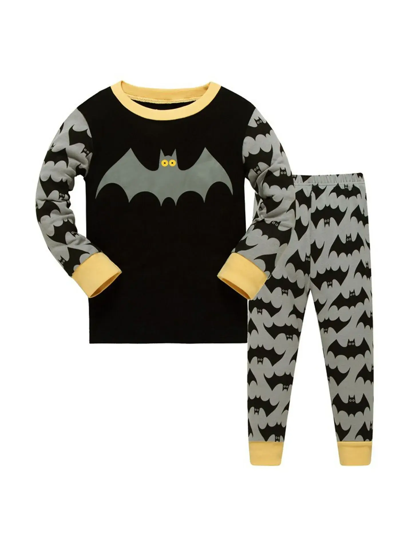 Baby Long Sleeve Cotton Pajamas Set 6-Pack