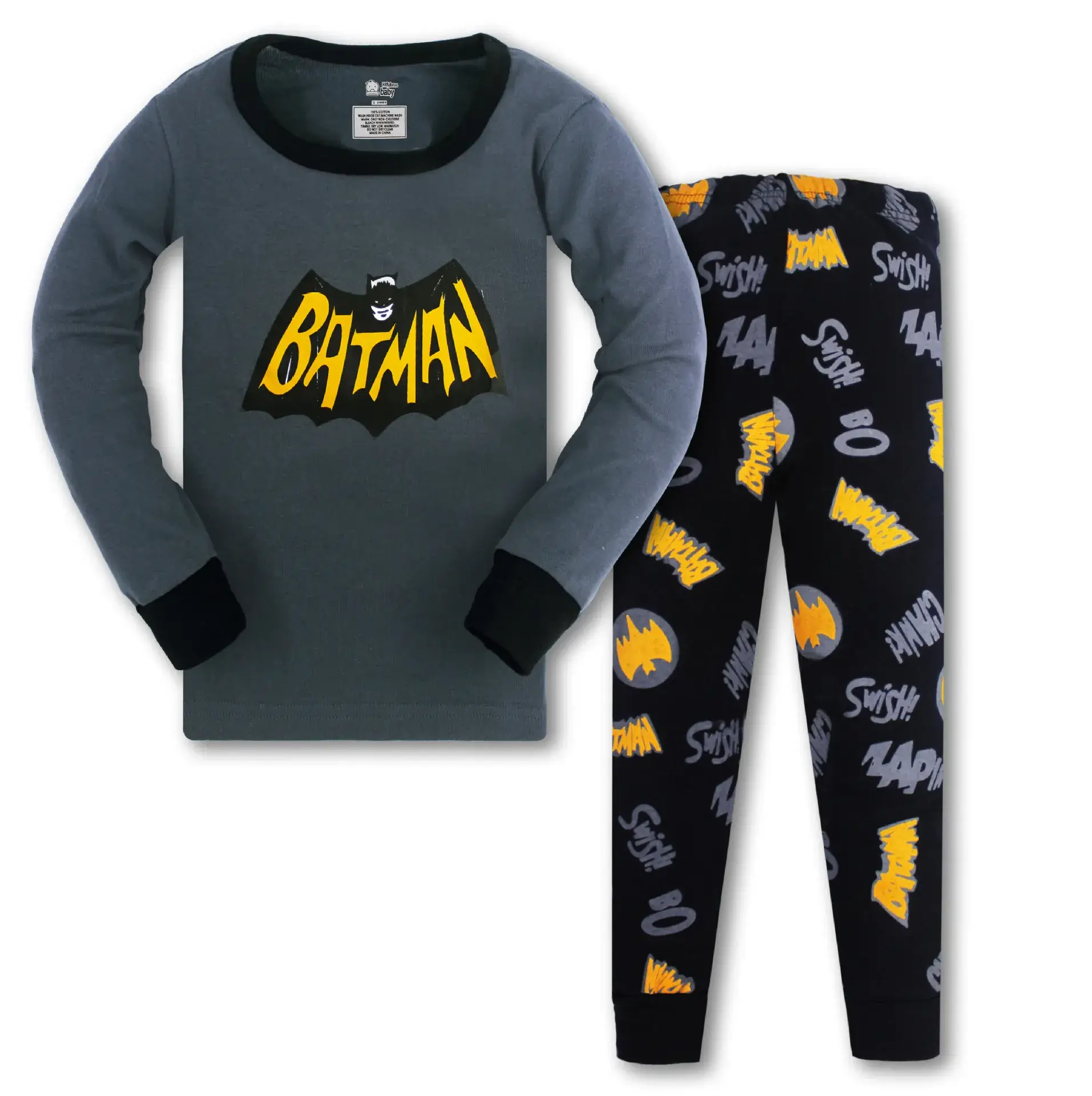 Baby Long Sleeve Cotton Pajamas Set 6-Pack