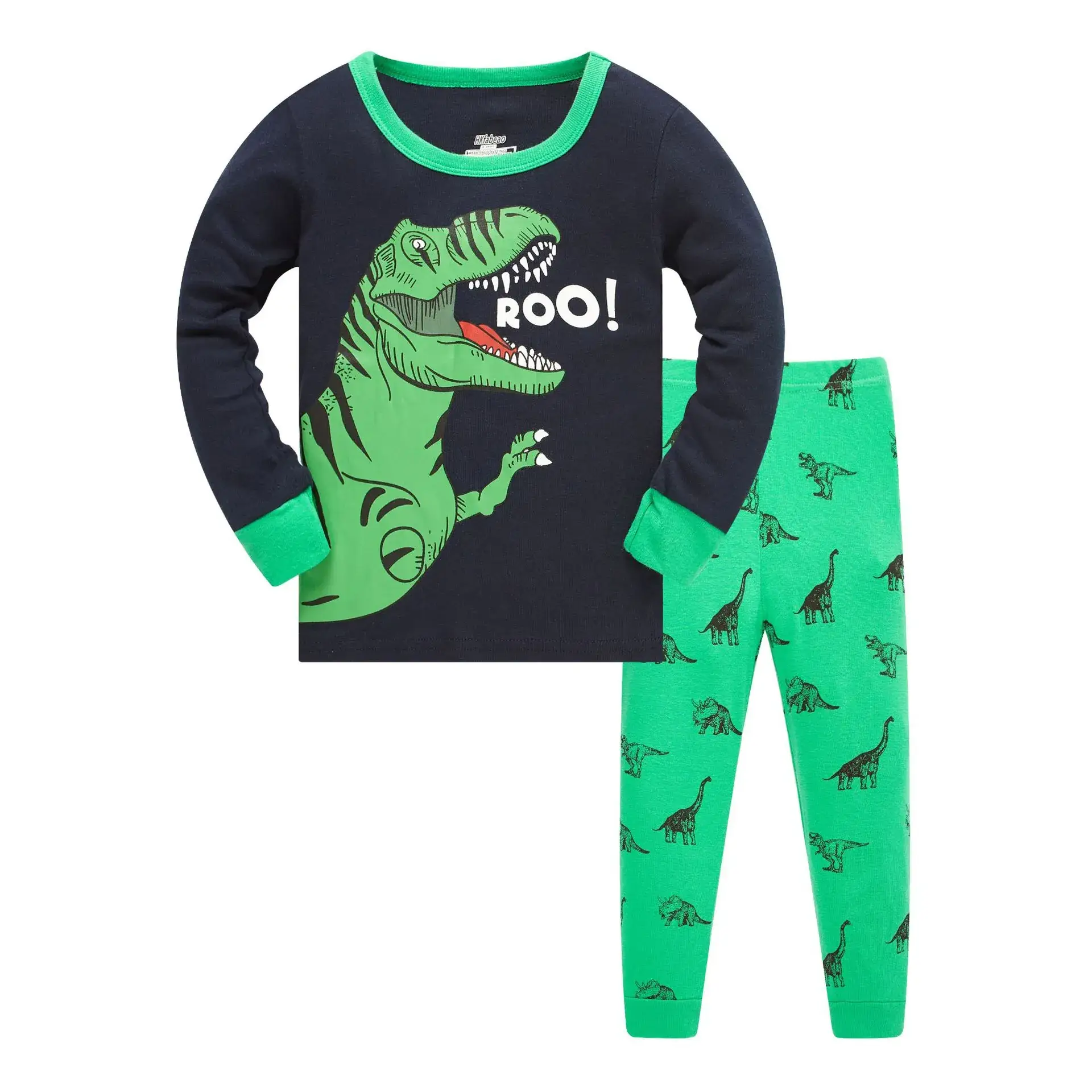 Baby Long Sleeve Cotton Pajamas Set 6-Pack
