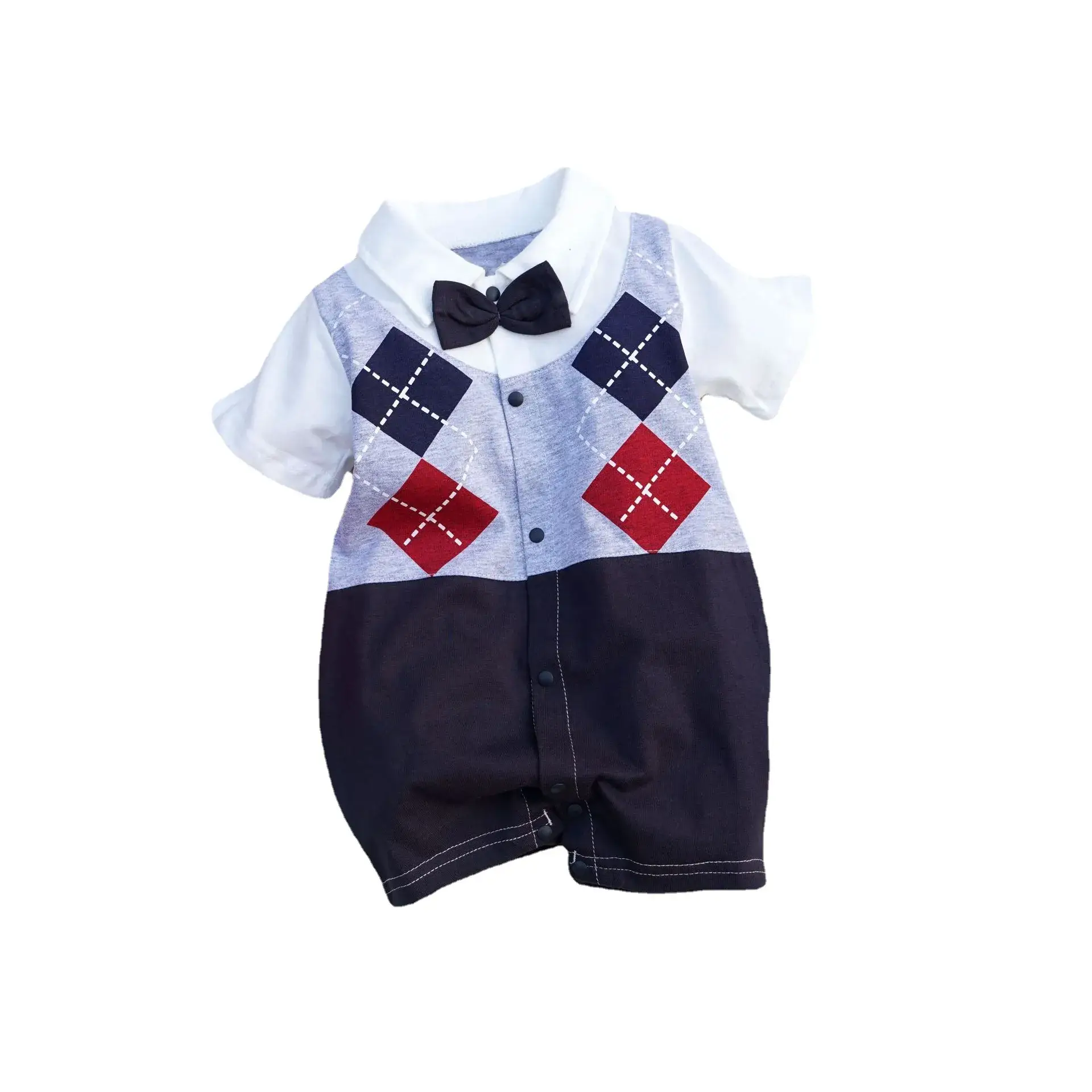 2021 Cotton Boxer Jump Suit for Boys 3-18M - Image 53