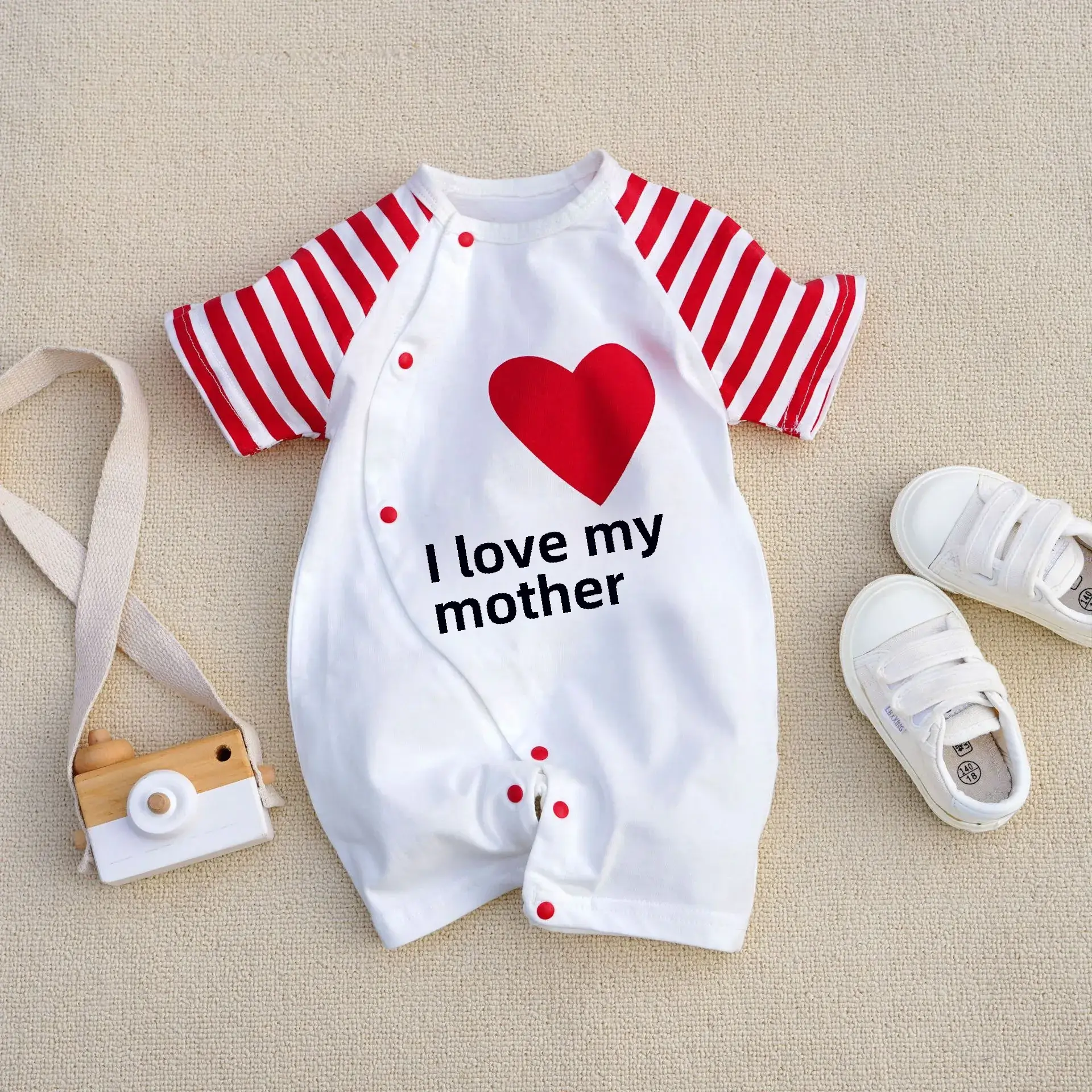 2021 Cotton Boxer Jump Suit for Boys 3-18M - Image 23