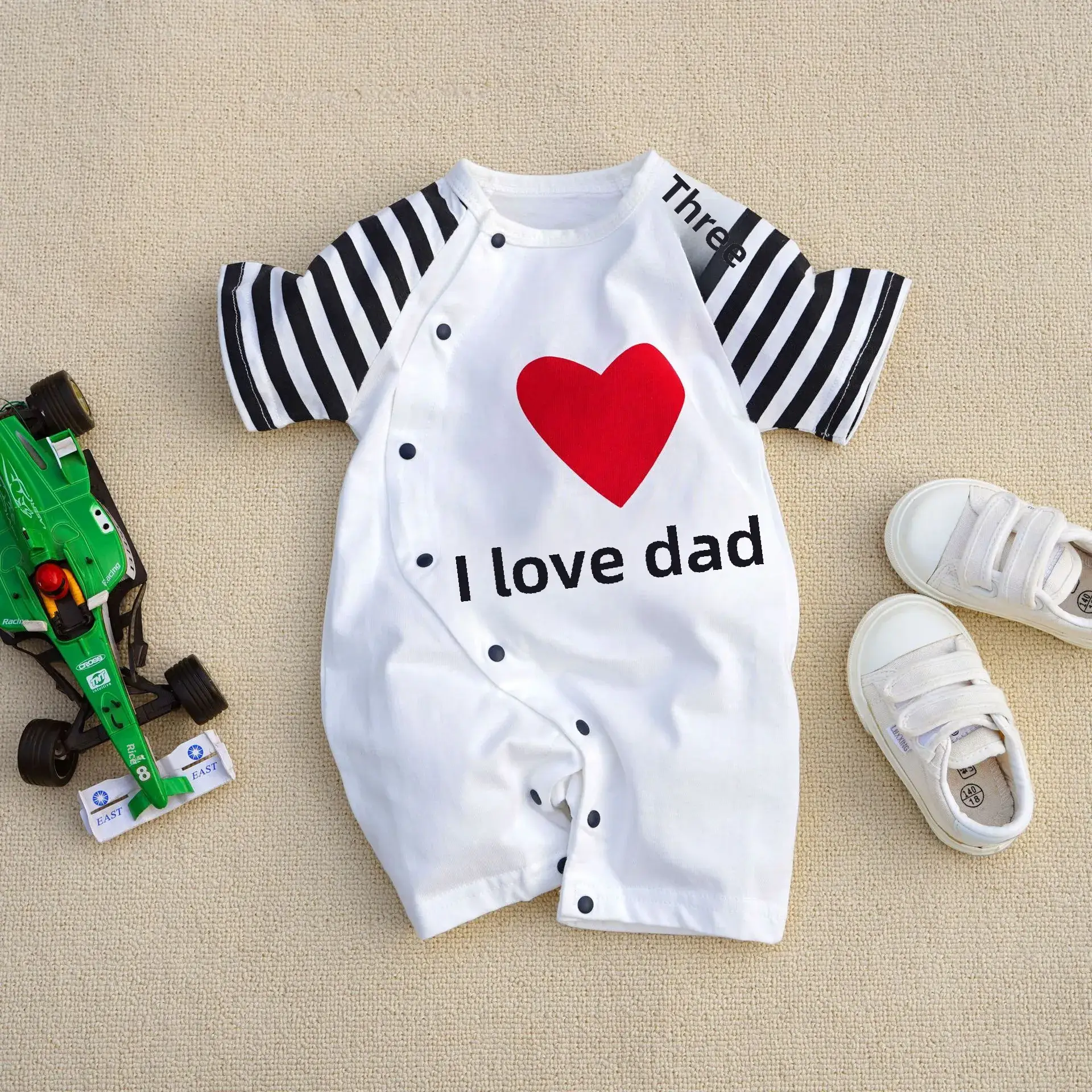 2021 Cotton Boxer Jump Suit for Boys 3-18M - Image 30