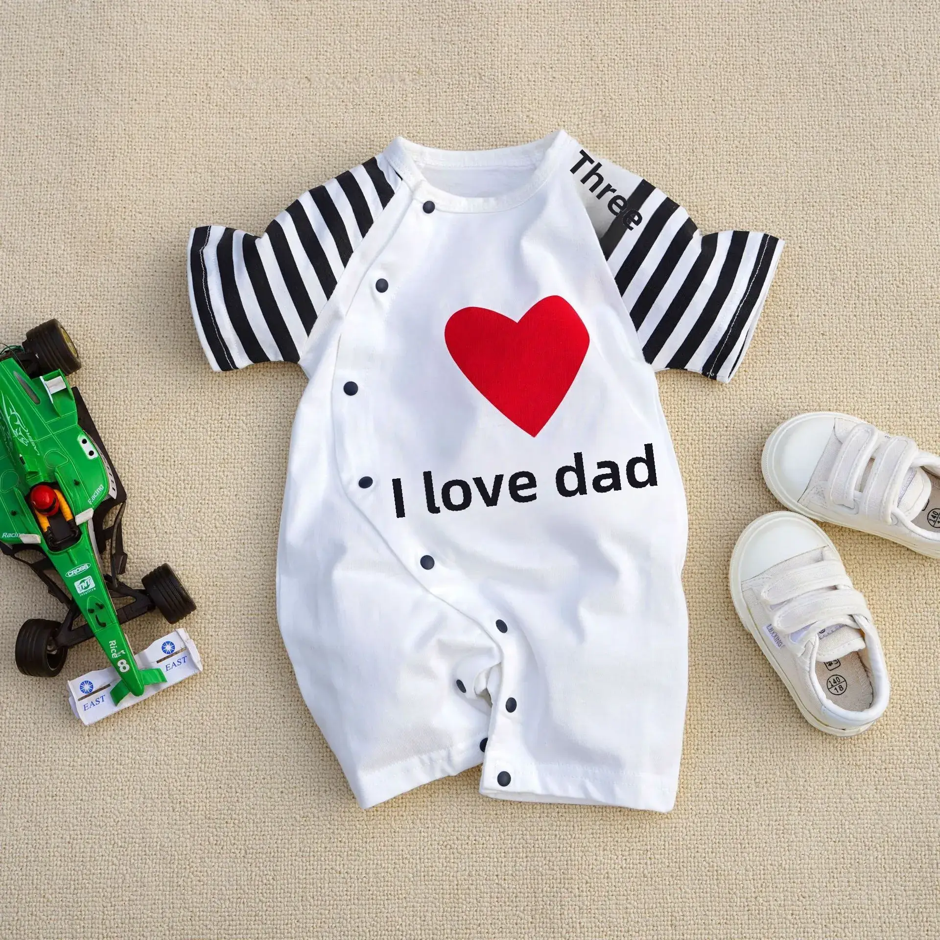 2021 Cotton Boxer Jump Suit for Boys 3-18M - Image 34
