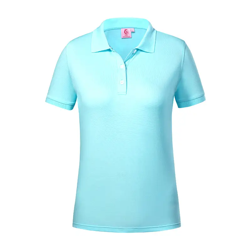 Men Blue Polo T-Shirt Short Sleeve Casual Wear