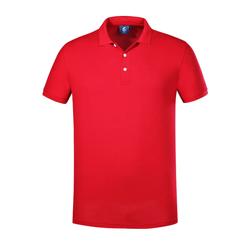 Men Blue Polo T-Shirt Short Sleeve Casual Wear