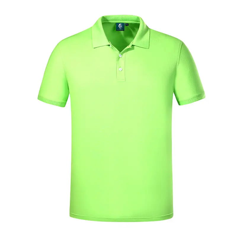 Men Blue Polo T-Shirt Short Sleeve Casual Wear