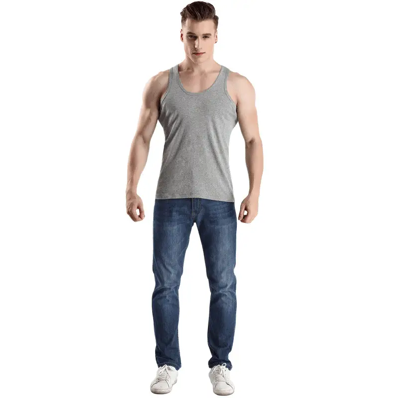 Hengyuanxiang Cotton Vest for Elderly Men Large Size - Image 7