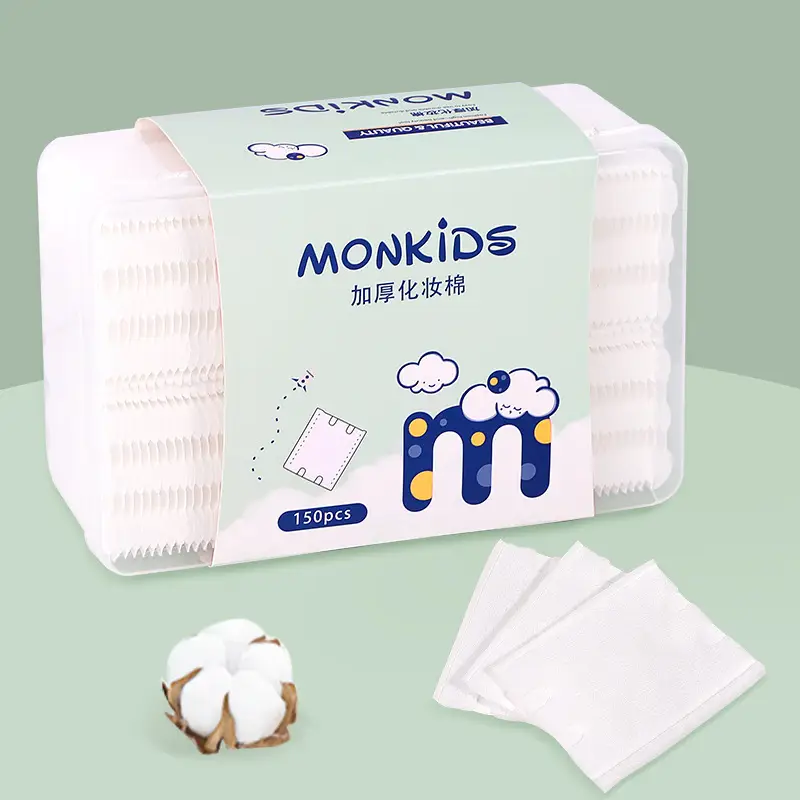 Factory Direct 150 Pcs Padded Non-Woven Cosmetics Cotton - Image 4