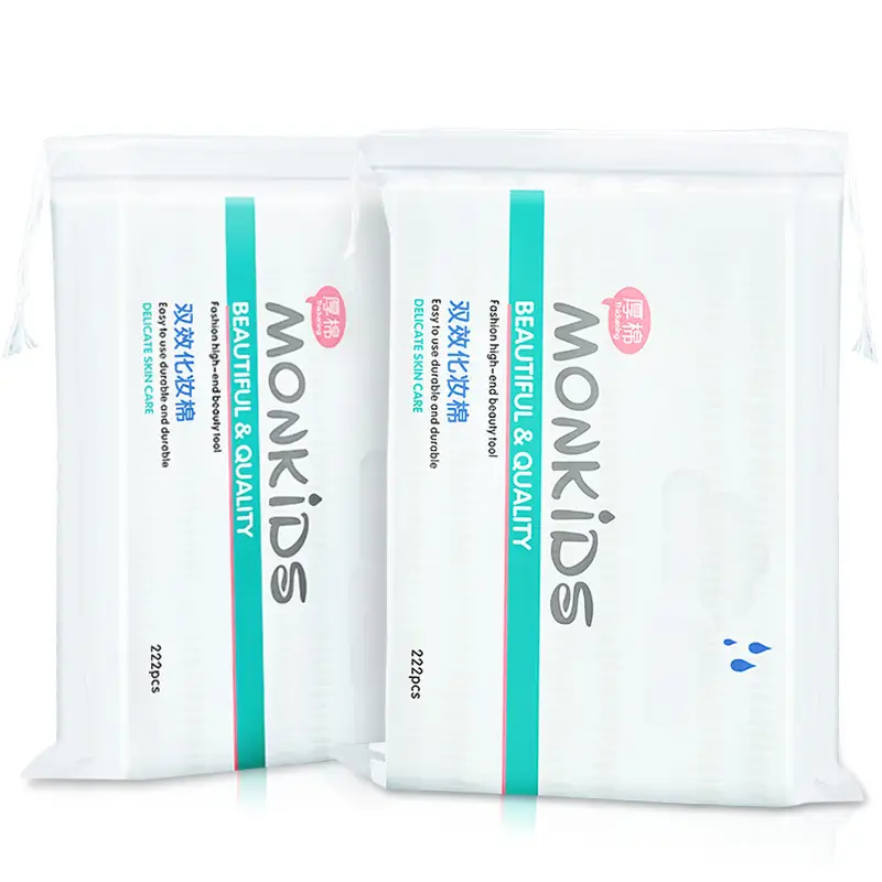222 Pcs Double-Sided Makeup Remover Cotton - Image 5